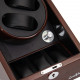 Шкатулка для автоподзавода двух часов LuxeWood LW024-OAB-5