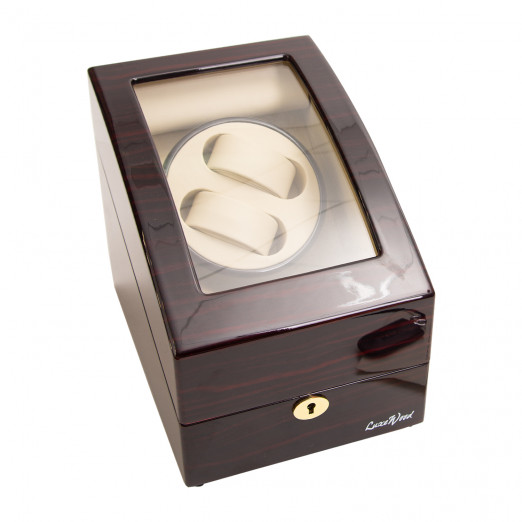 Шкатулка для автоподзавода двух часов LuxeWood LW3024-5W-5