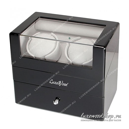 Шкатулка для автоподзавода часов LuxeWood LW412-1