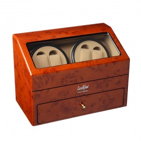 Шкатулка для автоподзавода часов LuxeWood LW622-3