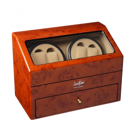 Шкатулка для автоподзавода часов LuxeWood LW622-3